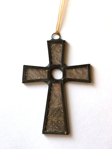 Gold Cross Ornament