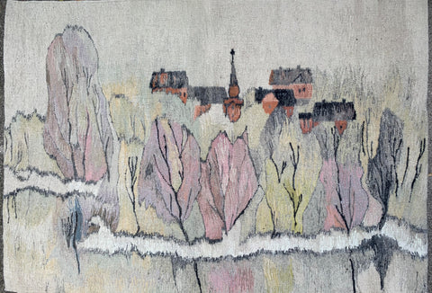 WINTER PARADISE - tapestry by Anna Brokowska