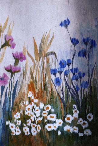 CORNFLOWERS - Wall hanging designed by Anna Brokowska