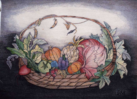 HARVEST - Hand Woven Tapestry by Danuta Michno