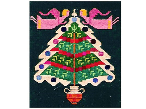 Christmas Tree - Wall Hanging or Small Rug