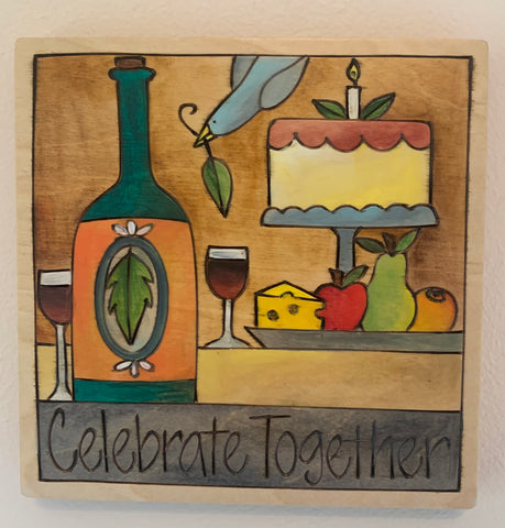 Celebrate Together - STICKS Plaque