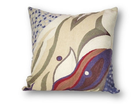 Georgia O"Keefe art inspired pillow