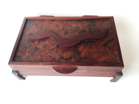 Large Jewelry Box in Solid Walnut