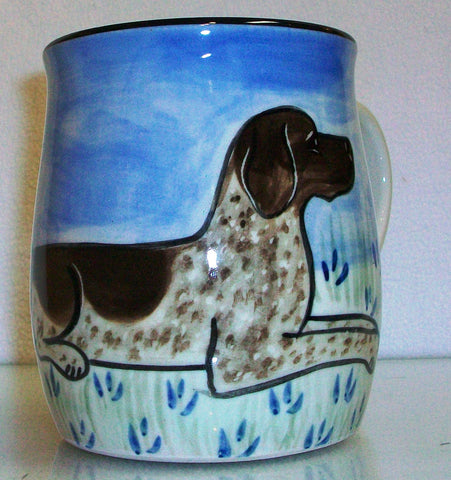German Pointer - Hand Painted Ceramic Coffee Mug