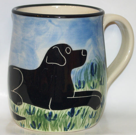 Labrador Black - Hand Painted Ceramic Coffee Mug