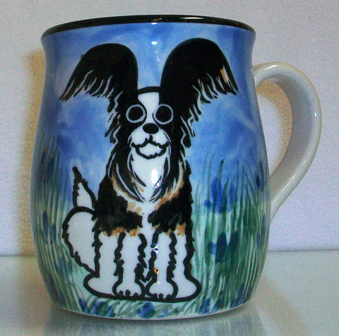 Pappilon - Hand Painted Ceramic Coffee Mug