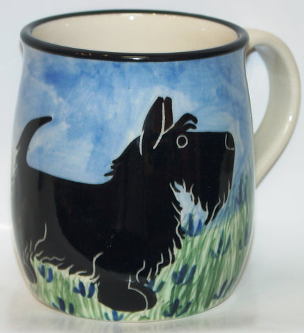 Scottie - Hand Painted Ceramic Coffee Mug