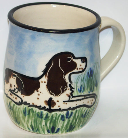 Springer Spaniel - Hand Painted Ceramic Coffee Mug
