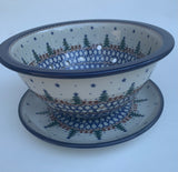 BERRY COLANDER WITH PLATE